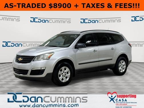Silver Ice Metallic 2016 Chevrolet Traverse LS