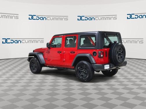 Firecracker Red Clearcoat 2026 Jeep Wrangler Sport