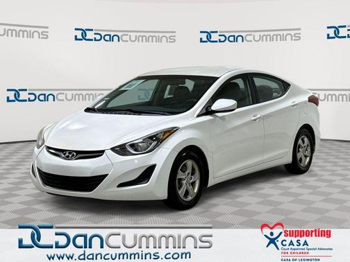 Pearl White 2014 Hyundai ELANTRA SE