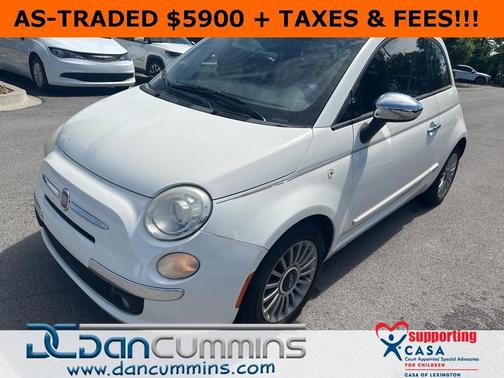 2012 FIAT 500 Lounge