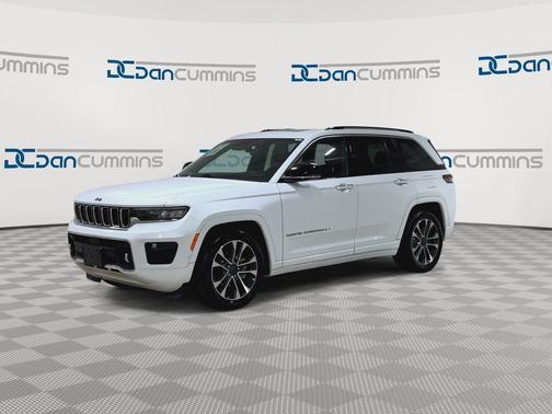 Bright White Clearcoat 2022 Jeep Grand Cherokee Overland
