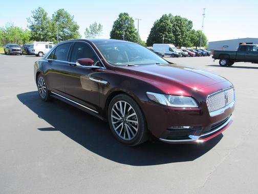 Burgundy Velvet Metallic Tinted Clearcoat 2018 Lincoln Continental Select