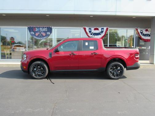 Ruby Red Metallic Tinted Clearcoat 2026 Ford Maverick XLT