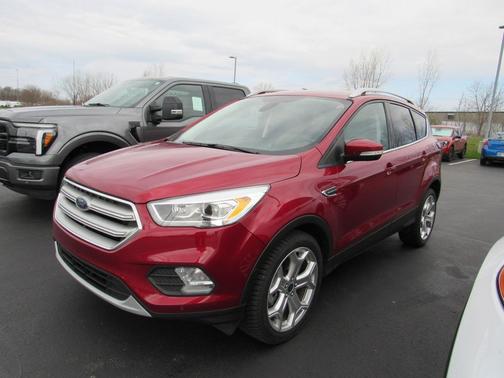 Ruby Red Metallic Tinted Clearcoat 2019 Ford Escape Titanium