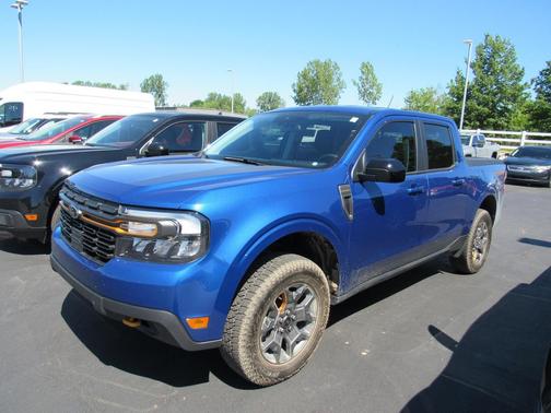 Atlas Blue Metallic 2024 Ford Maverick Lariat