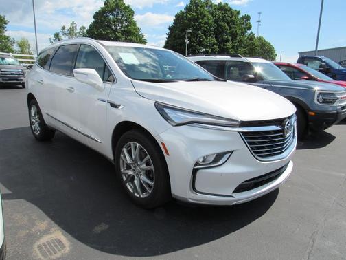 White Frost Tricoat 2023 Buick Enclave Premium AWD
