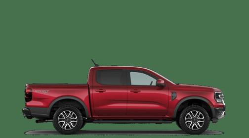 Ruby Red Metallic Tinted Clearcoat 2026 Ford Ranger LARIAT