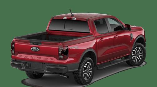 Ruby Red Metallic Tinted Clearcoat 2026 Ford Ranger LARIAT