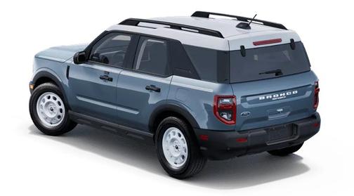 Azure Gray Metallic Tri-Coat 2025 Ford Bronco Sport Heritage