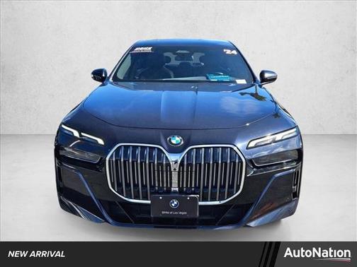 Black 2024 BMW 740 740i