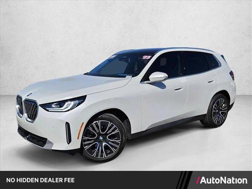 Mineral White Metallic 2025 BMW X3 30 xDrive