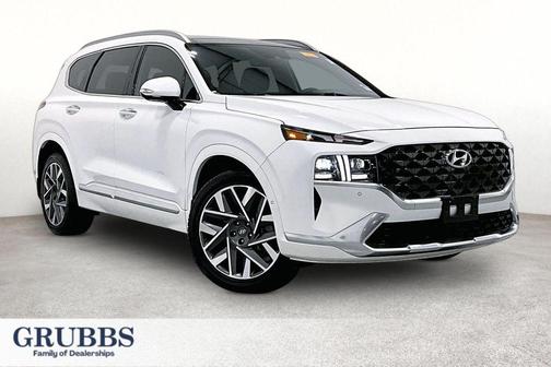 Serenity White Pearl 2023 Hyundai SANTA FE Calligraphy