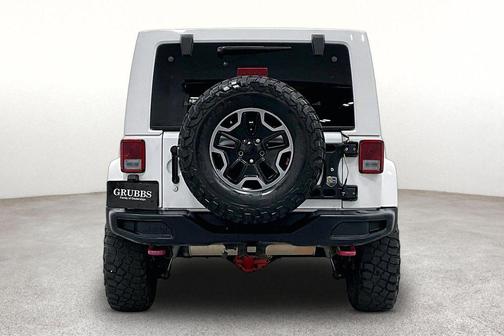 Bright White Clearcoat 2015 Jeep Wrangler Unlimited Rubicon