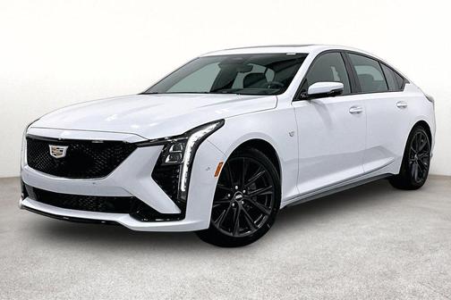 Vibrant White Tricoat 2026 Cadillac CT5 Sport