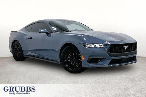 Vapor Blue Metallic 2024 Ford Mustang EcoBoost Premium