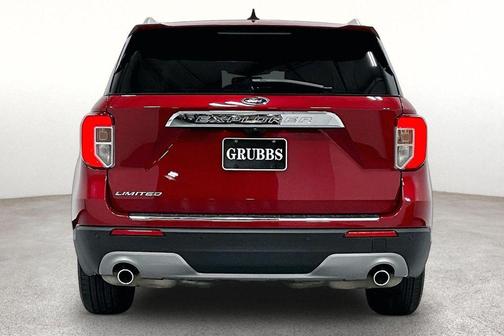 Rapid Red Metallic Tinted Clearcoat 2022 Ford Explorer Limited