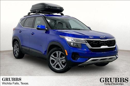 Neptune Blue 2022 Kia Seltos S