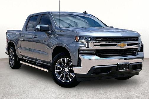 Satin Steel Metallic 2021 Chevrolet Silverado 1500 LT
