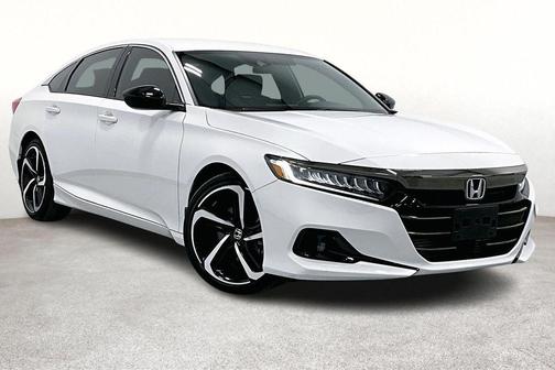 Platinum White Pearl 2021 Honda Accord Sport 1.5T