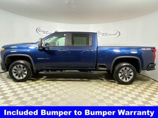 Northsky Blue Metallic 2022 Chevrolet Silverado 2500 Custom