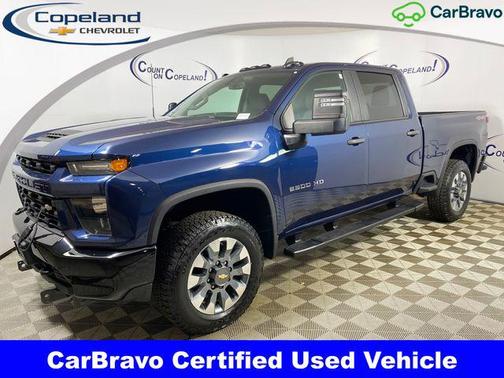Northsky Blue Metallic 2022 Chevrolet Silverado 2500 Custom