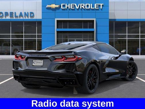 Black 2026 Chevrolet Corvette Stingray w/1LT