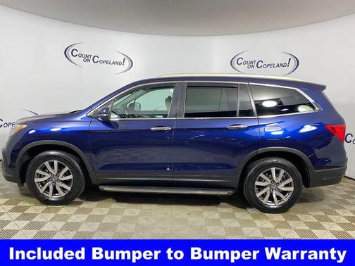 Blue 2020 Honda Pilot AWD EX-L
