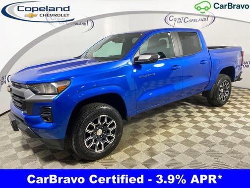 Glacier Blue Metallic 2023 Chevrolet Colorado LT