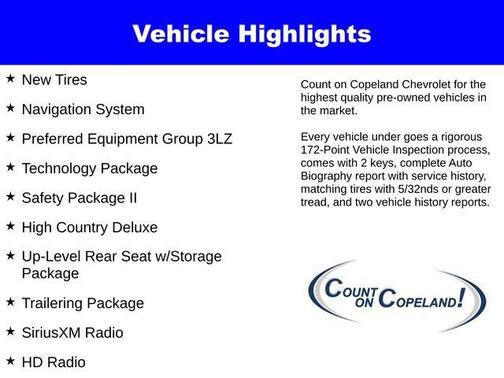 2019 Chevrolet Silverado 1500 High Country