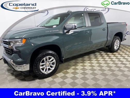 Cypress Gray 2025 Chevrolet Silverado 1500 LT
