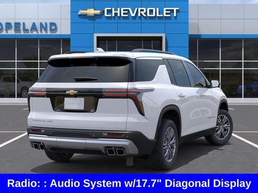 Summit White 2026 Chevrolet Traverse LT