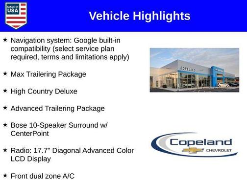 2025 Chevrolet Suburban 4WD High Country