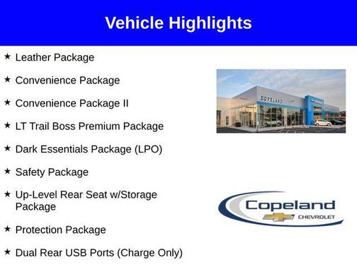 2026 Chevrolet Silverado 1500 LT Trail Boss