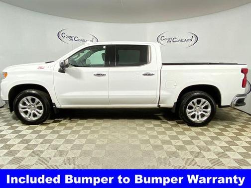 Summit White 2022 Chevrolet Silverado 1500 LTZ