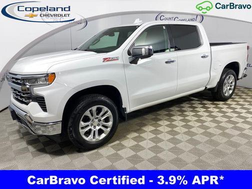 Summit White 2022 Chevrolet Silverado 1500 LTZ