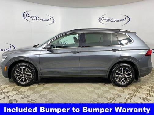 Platinum Gray Metallic 2019 Volkswagen Tiguan 2.0T SE 4MOTION