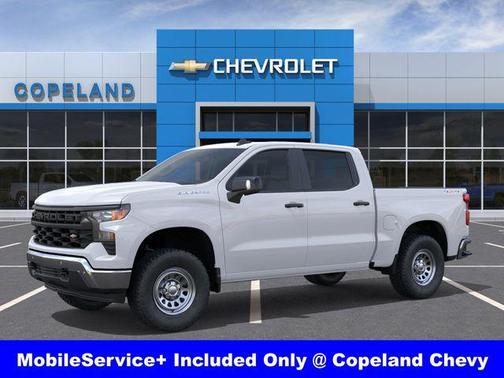 Summit White 2026 Chevrolet Silverado 1500 WT