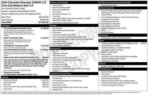 2024 Chevrolet Silverado 2500 LTZ