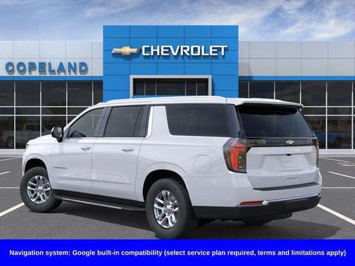 Summit White 2026 Chevrolet Suburban LS