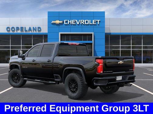 Black 2026 Chevrolet Silverado 2500 Crew Cab, Standard Bed, XR2, 4WD