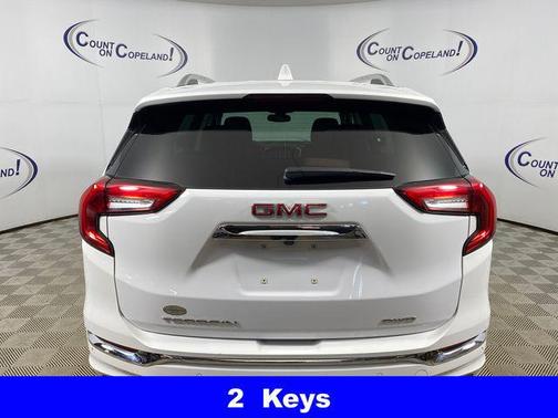 Summit White 2022 GMC Terrain Denali