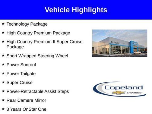2026 Chevrolet Silverado 1500 High Country