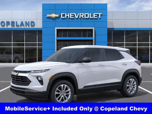 Summit White 2026 Chevrolet Trailblazer LS
