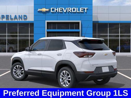 Summit White 2026 Chevrolet Trailblazer LS