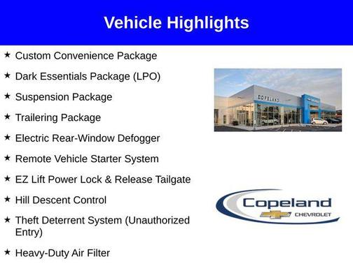 2026 Chevrolet Silverado 1500 Custom Trail Boss