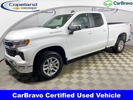 Summit White 2023 Chevrolet Silverado 1500 LT