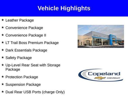 2026 Chevrolet Silverado 1500 LT Trail Boss