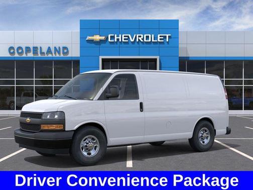 Summit White 2026 Chevrolet Express 3500 3500 Regular Wheelbase, WT, RWD