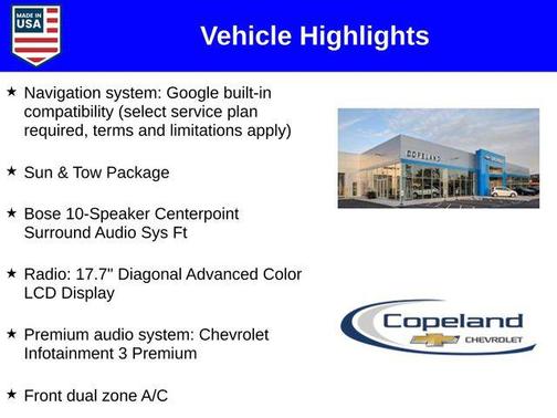 2025 Chevrolet Tahoe 4WD High Country