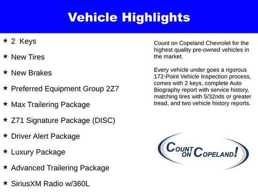 2021 Chevrolet Tahoe 4WD Z71